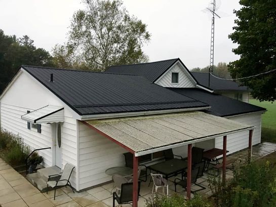 After: roof 20 with its new Wise Line metal roof