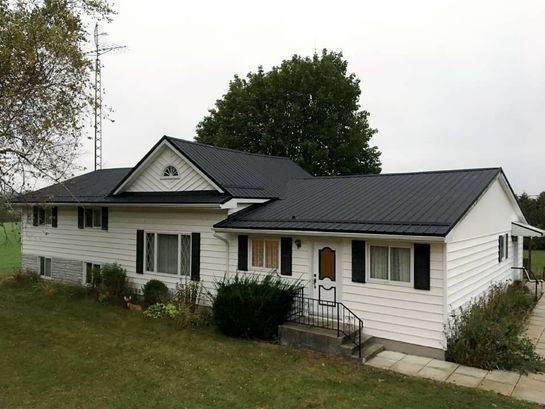 After: roof 19 with its new Wise Line metal roof