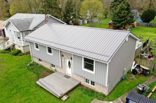 After: roof 30 with its new Wise Line metal roof