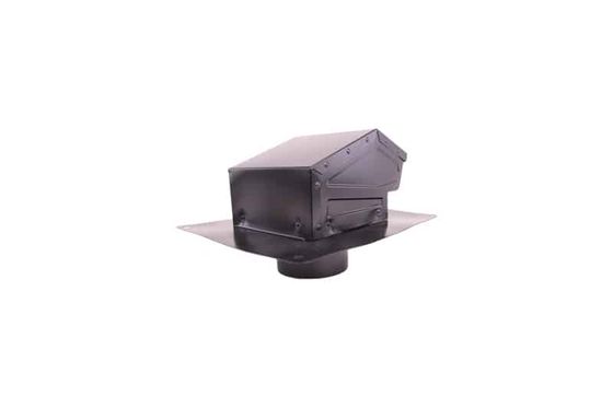 Exhaust Vent Jack 6" Black