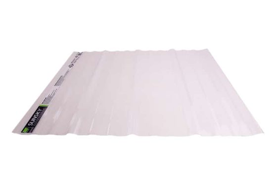 White Polycarbonate Panel