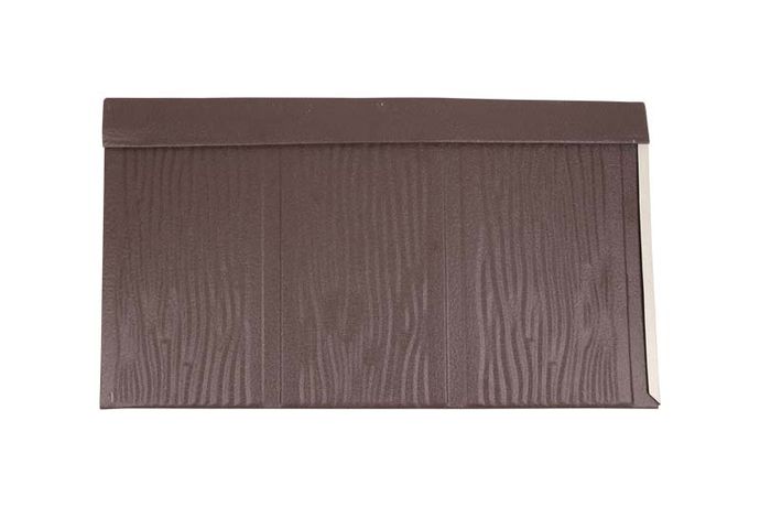 Sepia Brown metal roof colour sample