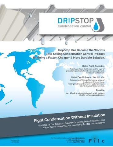 DR!PSTOP Condensation Control — cover