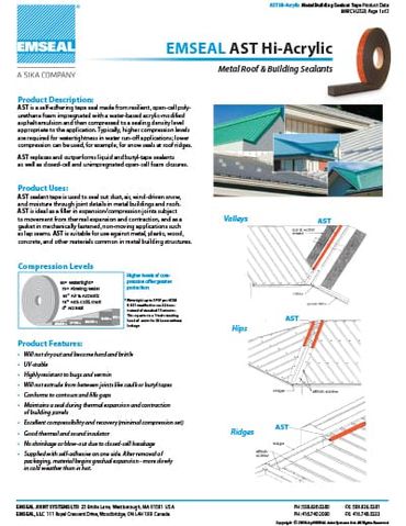 Emseal AST Hi-Acrylic — cover