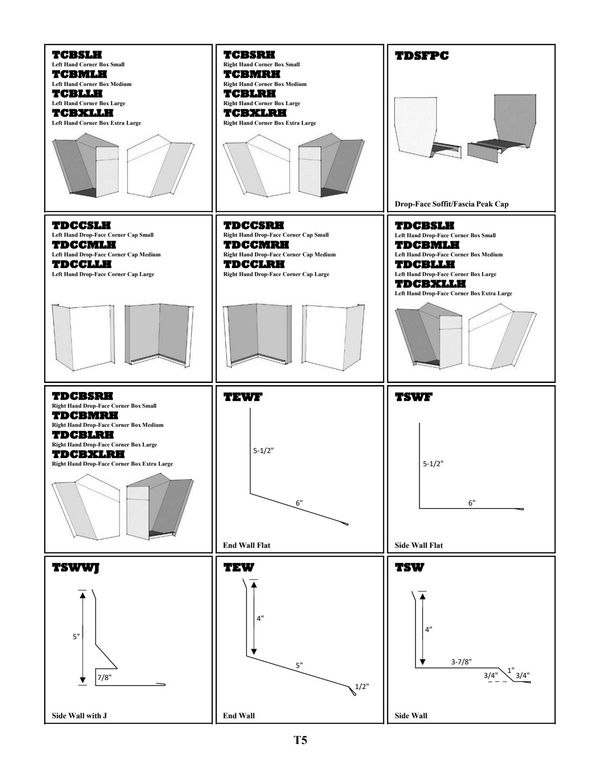 Tuff Rib / Diamond Rib / Board & Batten Trim — page 6 of 12