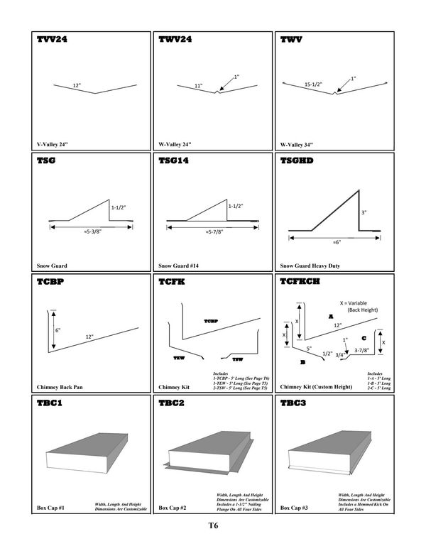 Tuff Rib / Diamond Rib / Board & Batten Trim — page 7 of 12