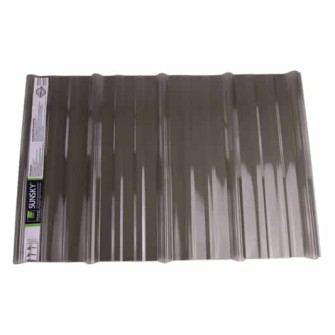 Smoked Polycarbonate Panel