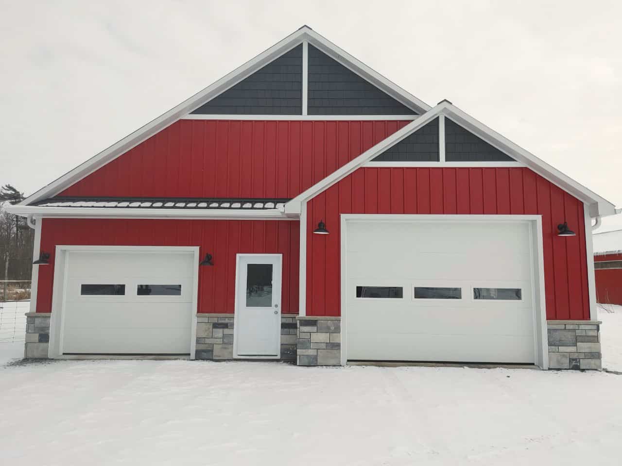 House With Metal Siding